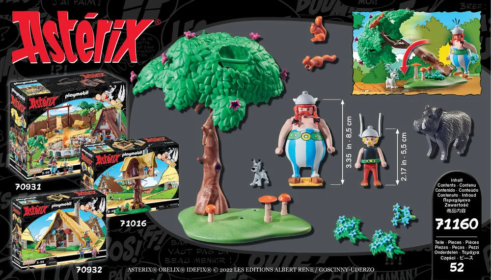 ASTERIX  -LA CHASSE AU SANGLIER 71160