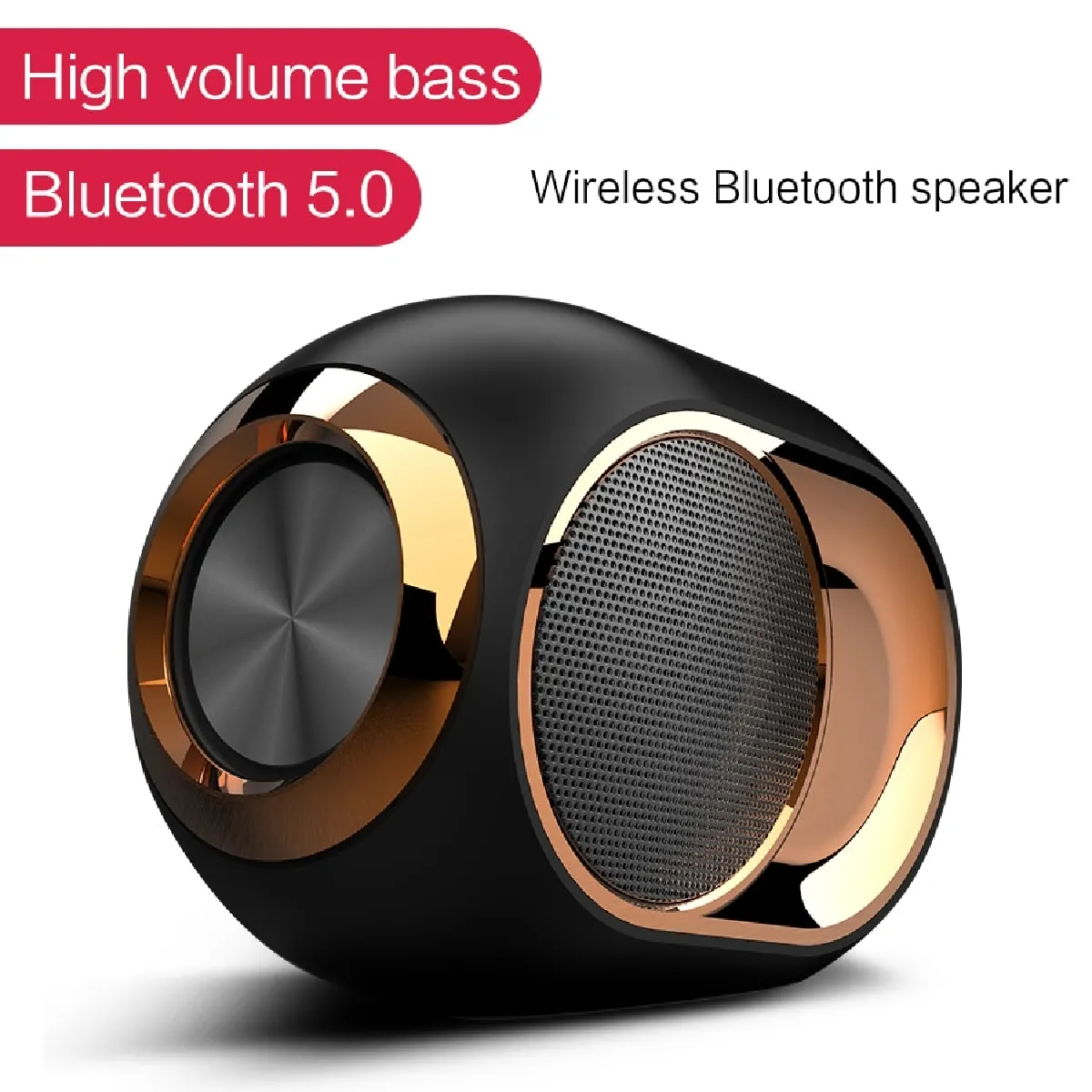Universal Enceinte Bluetooth Super Bass - Noir