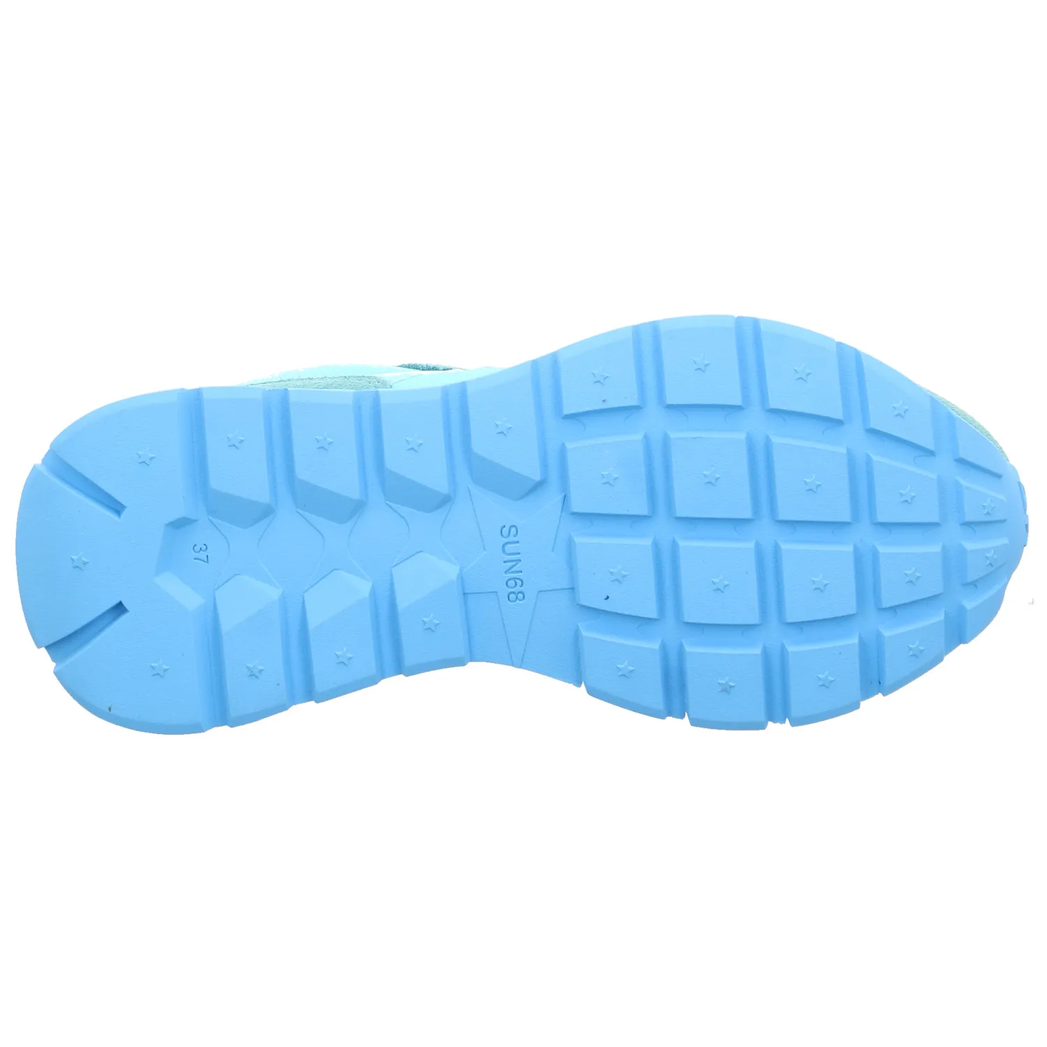 SUN68 Sneaker Mint Leder  mit Wechselfussbett