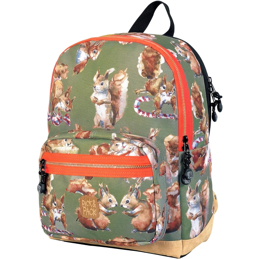 Pick & Pack Rucksack Squirell grün