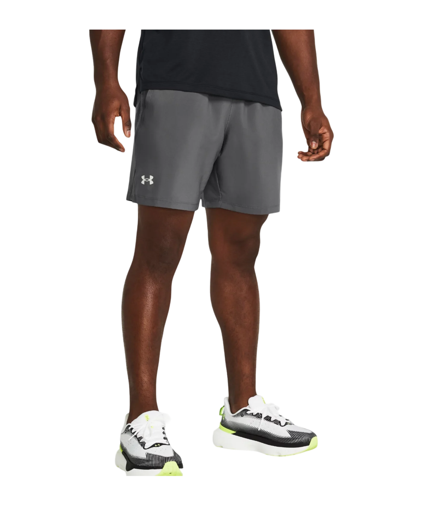 Under Armour Launch 7in Unlined Short Grau F025