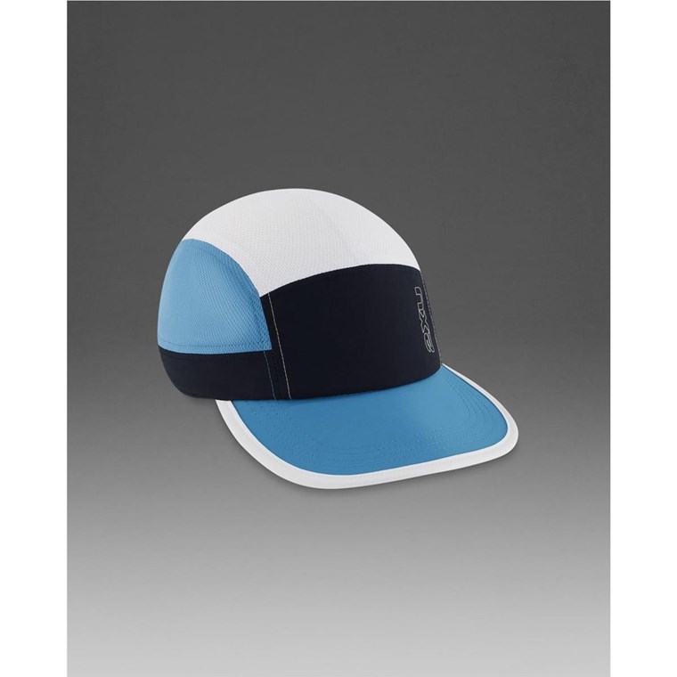 2XU Light Speed Cap Midnight/Azure Blue