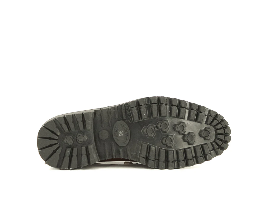 UPPER SHOES - MOC D600R MARRON