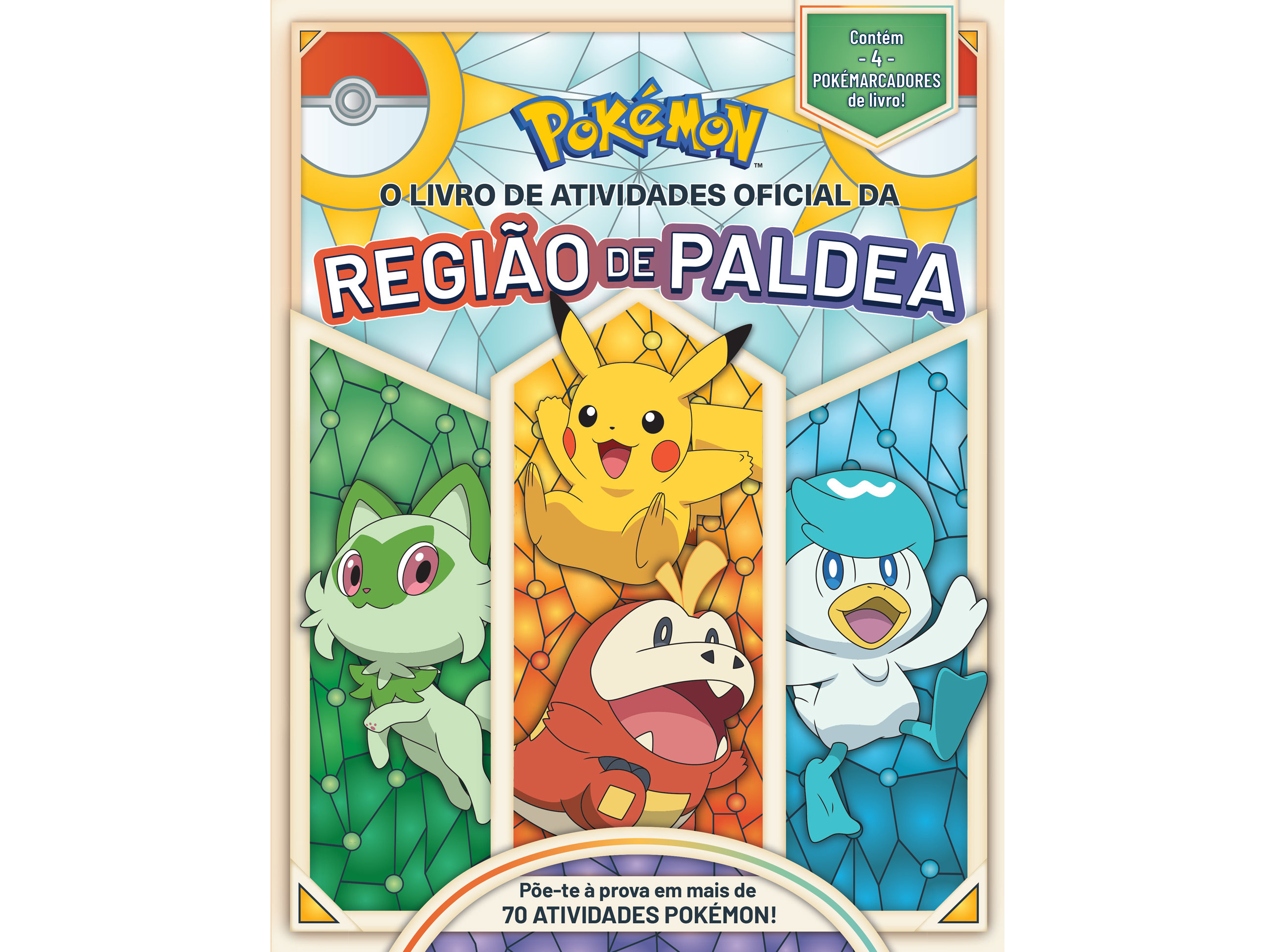LIVRO POKÉMON: LVR ATIV. OFICIAL REGIÃO DE PALDEA