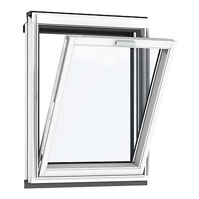 Verrière d'angle à souflet Velux VFE Tout confort bois UK35 2057 95 x h.134 cm