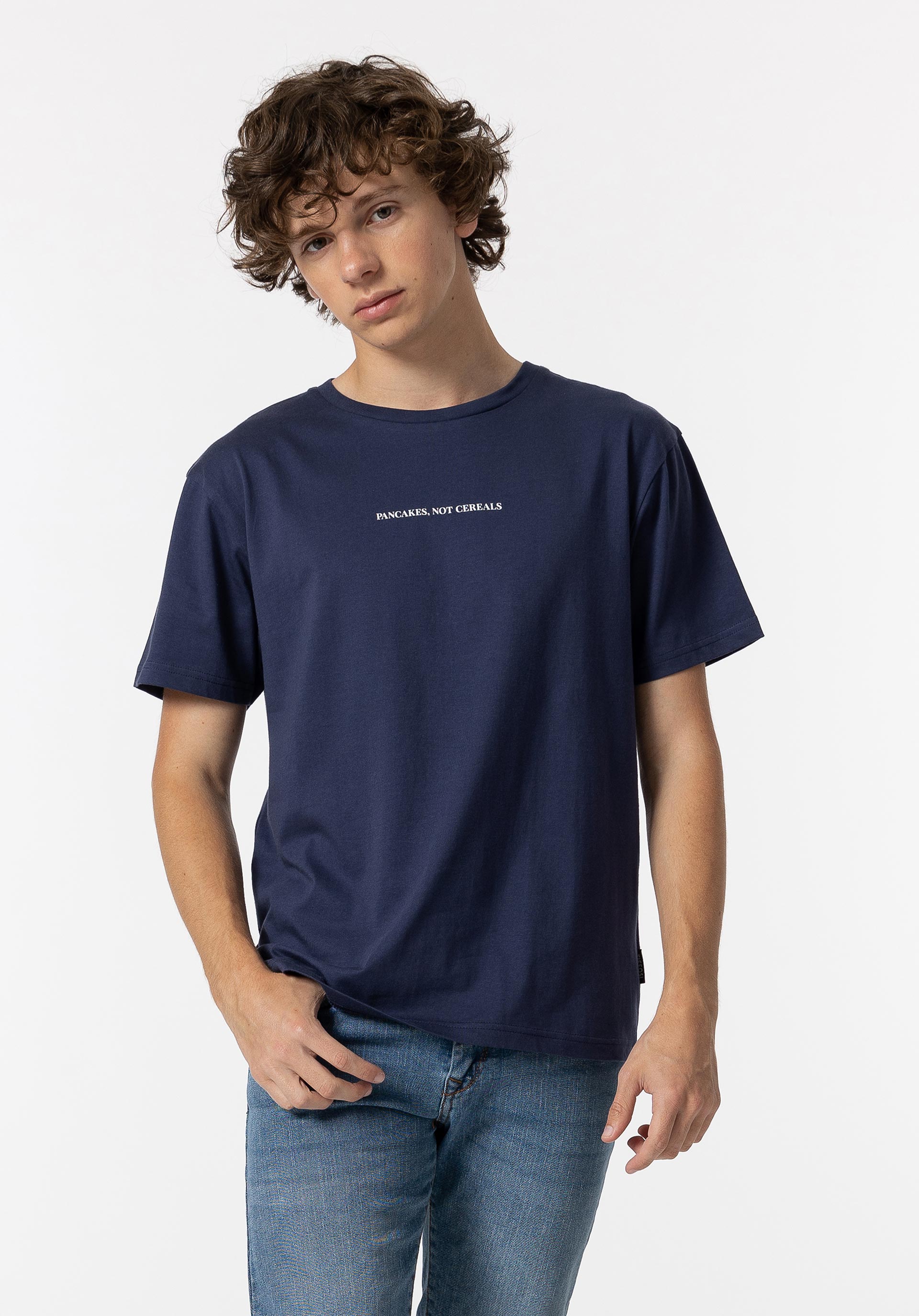 T-shirt com Estampado nas Costas