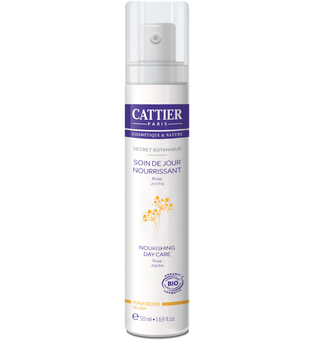 Cattier Dagcreme voedend droge en gevoelige huid (50 ml)