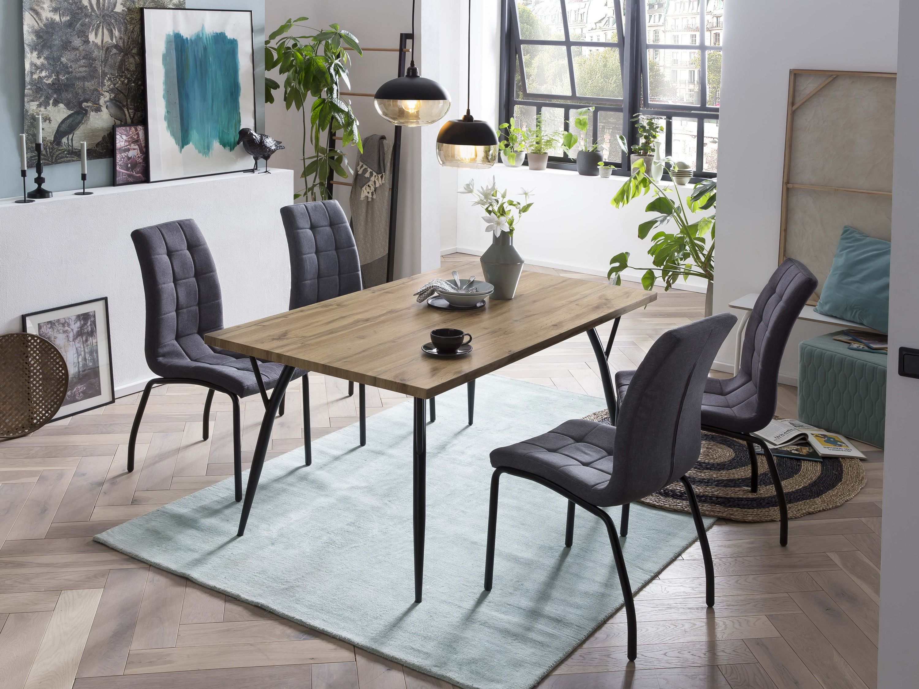 Tisch 150x90cm Esstisch Küchentisch Wohnzimmertisch Esszimmer Küche Möbel