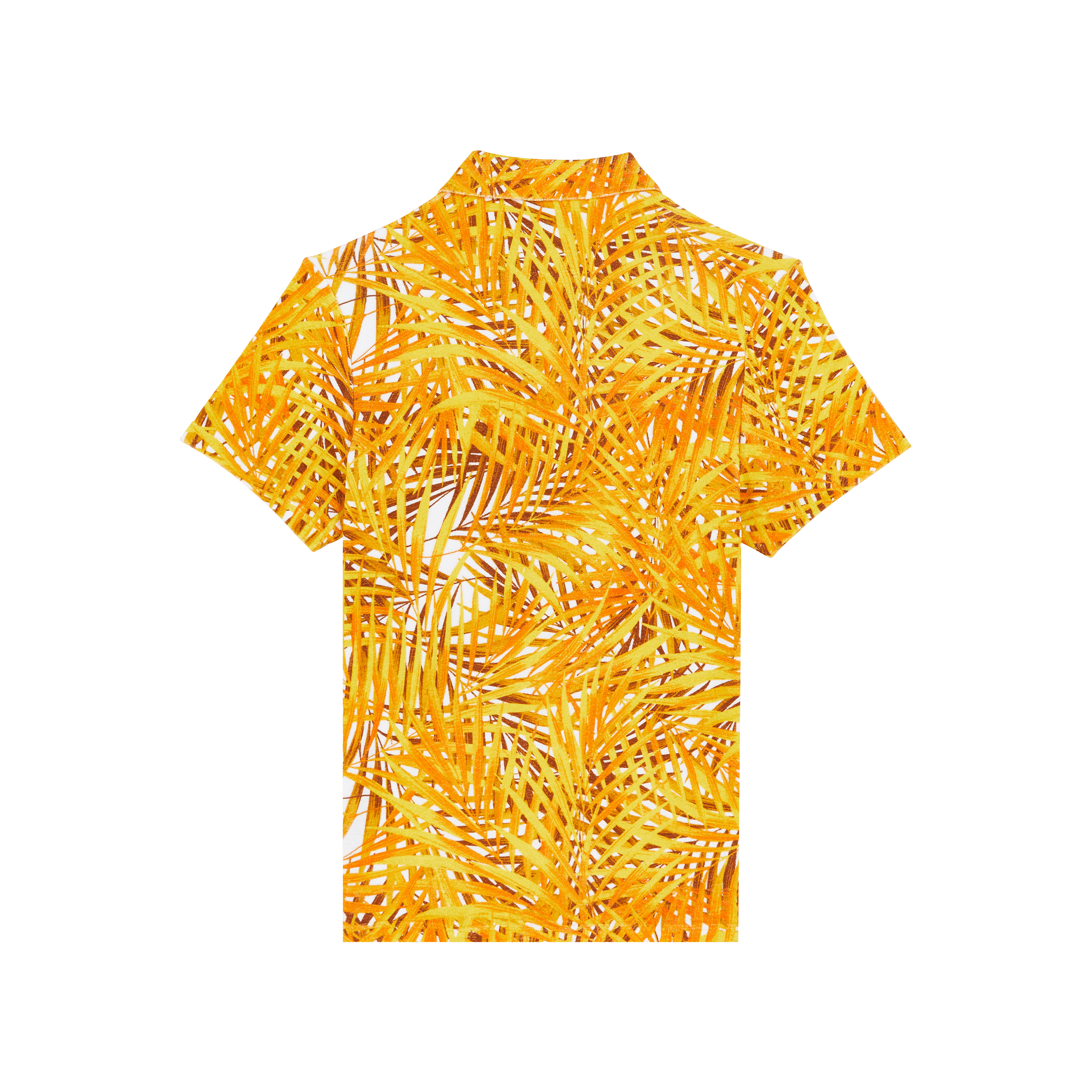 Polo en Eponge Homme Palm Leaves