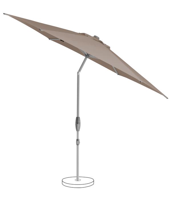 Suncomfort by Glatz Sonnenschirm Shell Turn,