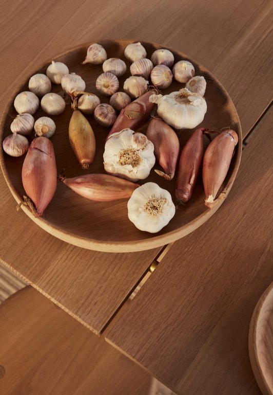 OYOY Inka dienblad Ø30 licht eiken