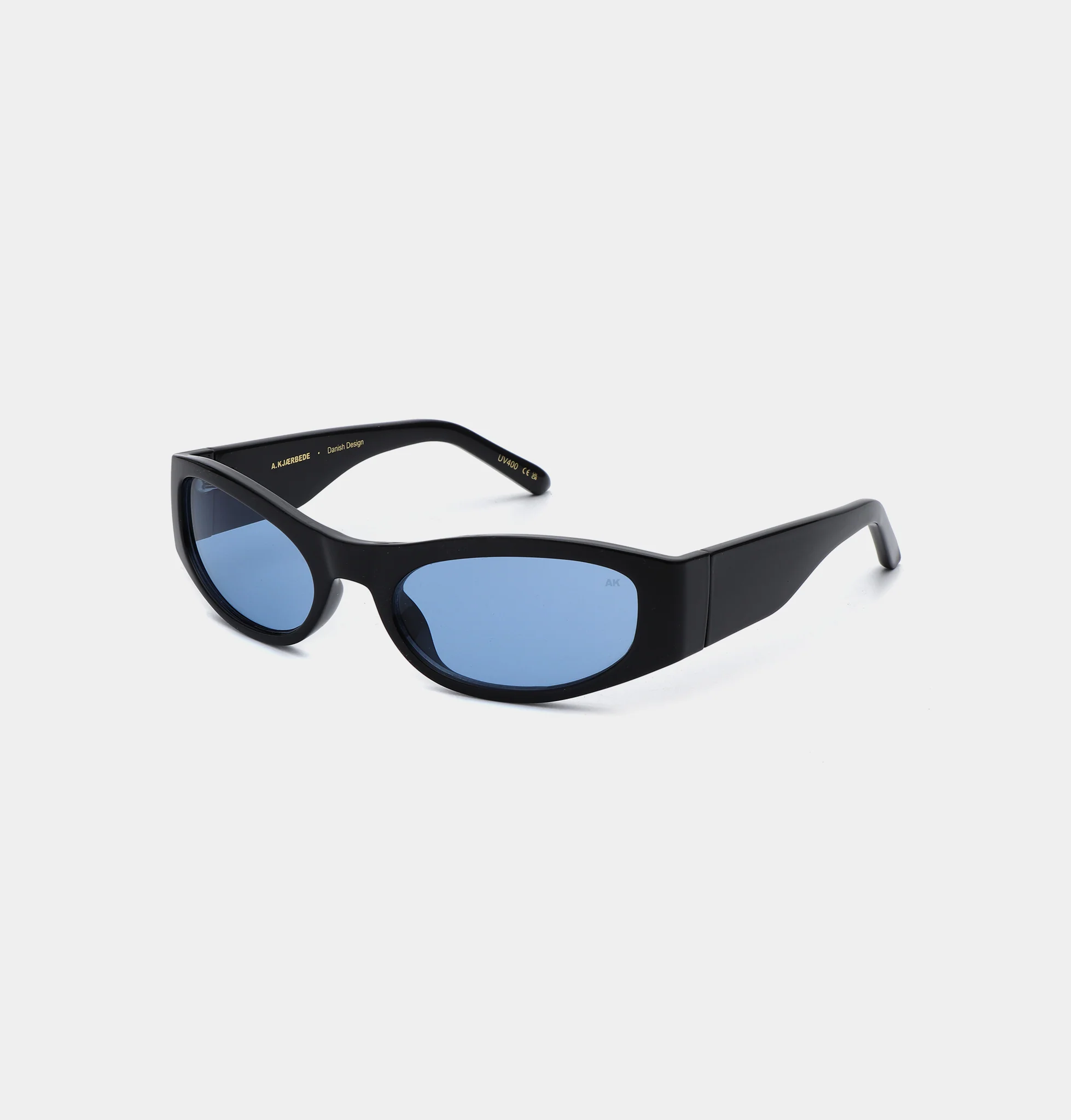 A. Kjærbede  Gust solbrille - sort/blå