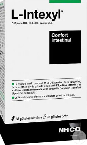 NHCO L-Intexyl Équilibre Intestinal 2x28 Gélules