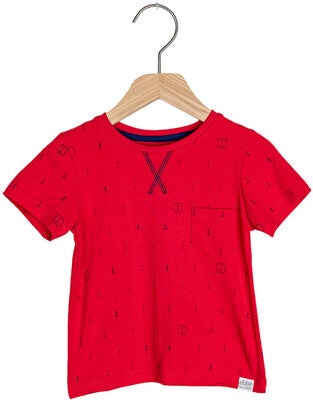 Ebbe Boston T-Skjorte, Blue Anchors
