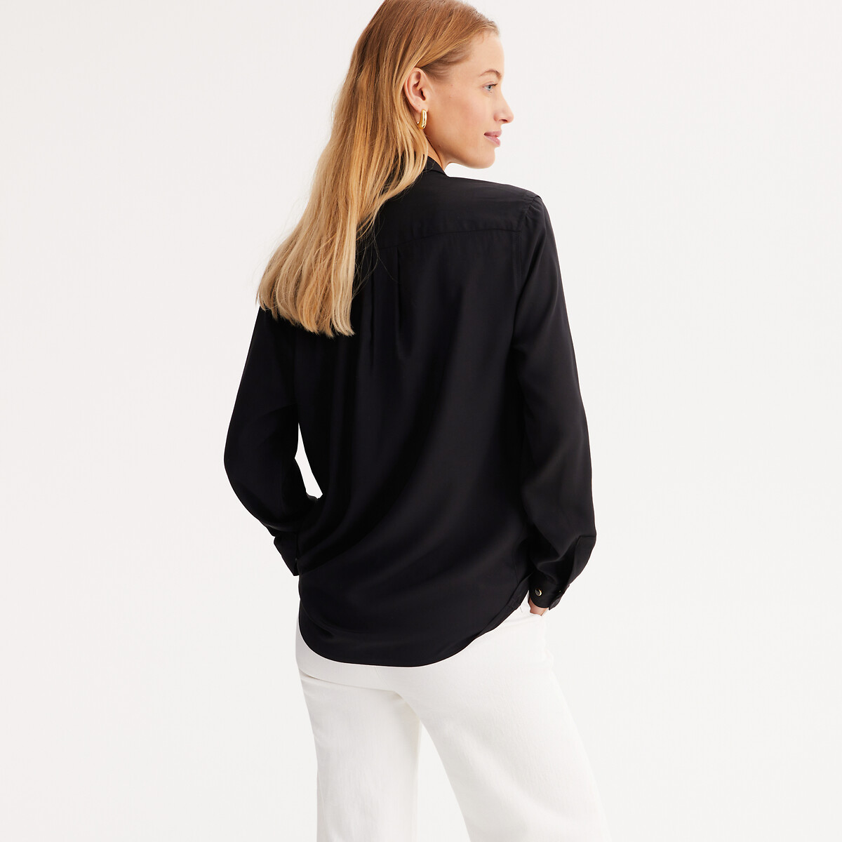 ANNE WEYBURN<br>Camisa de manga comprida