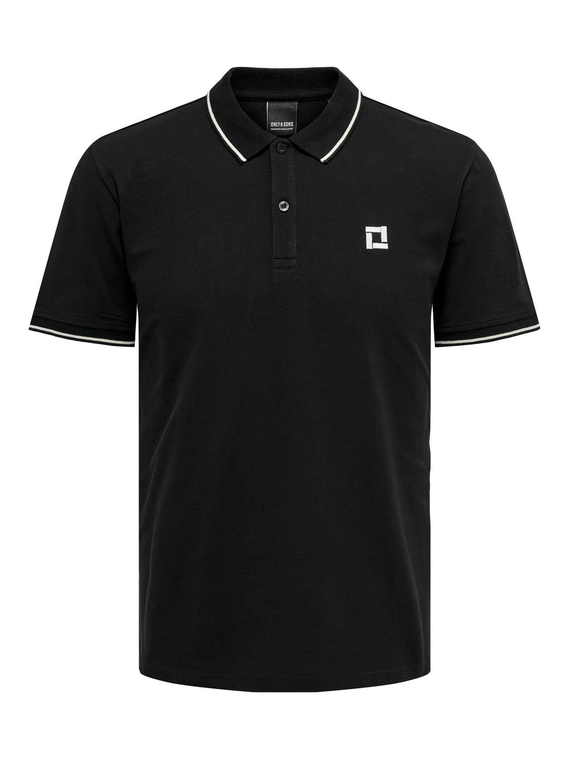 ONSFLETCHER Polo Black