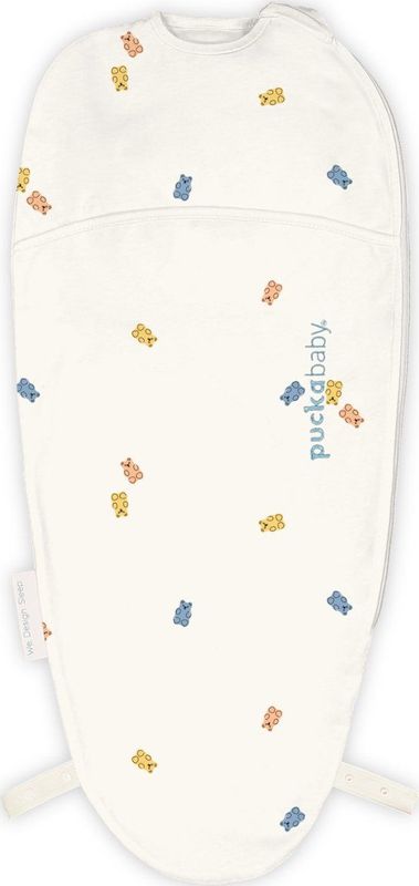 Puckababy - Piep Inbakerslaapzakje - Gummy Bears - Katoen TOG 0.5 - Zomerslaapzak