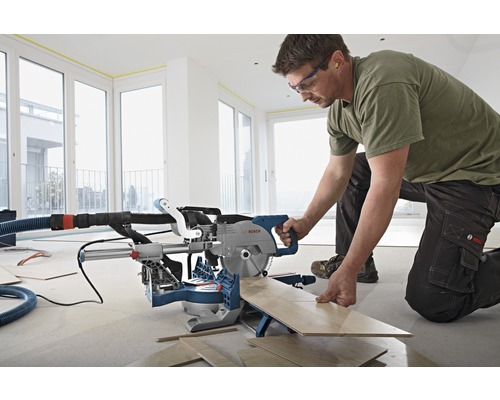 Bosch Professional GCM 8 SJL paneelzaag inclusief zaagblad (Optiline Wood, 216 x 30 x 2,8 mm, 48 tanden)