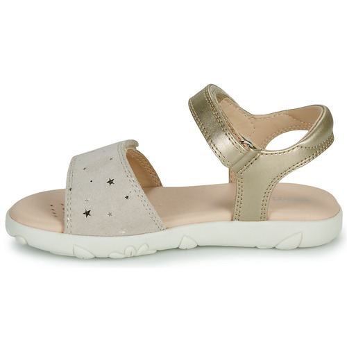 Geox - J SANDAL HAITI GIRL - Beige / Doré
