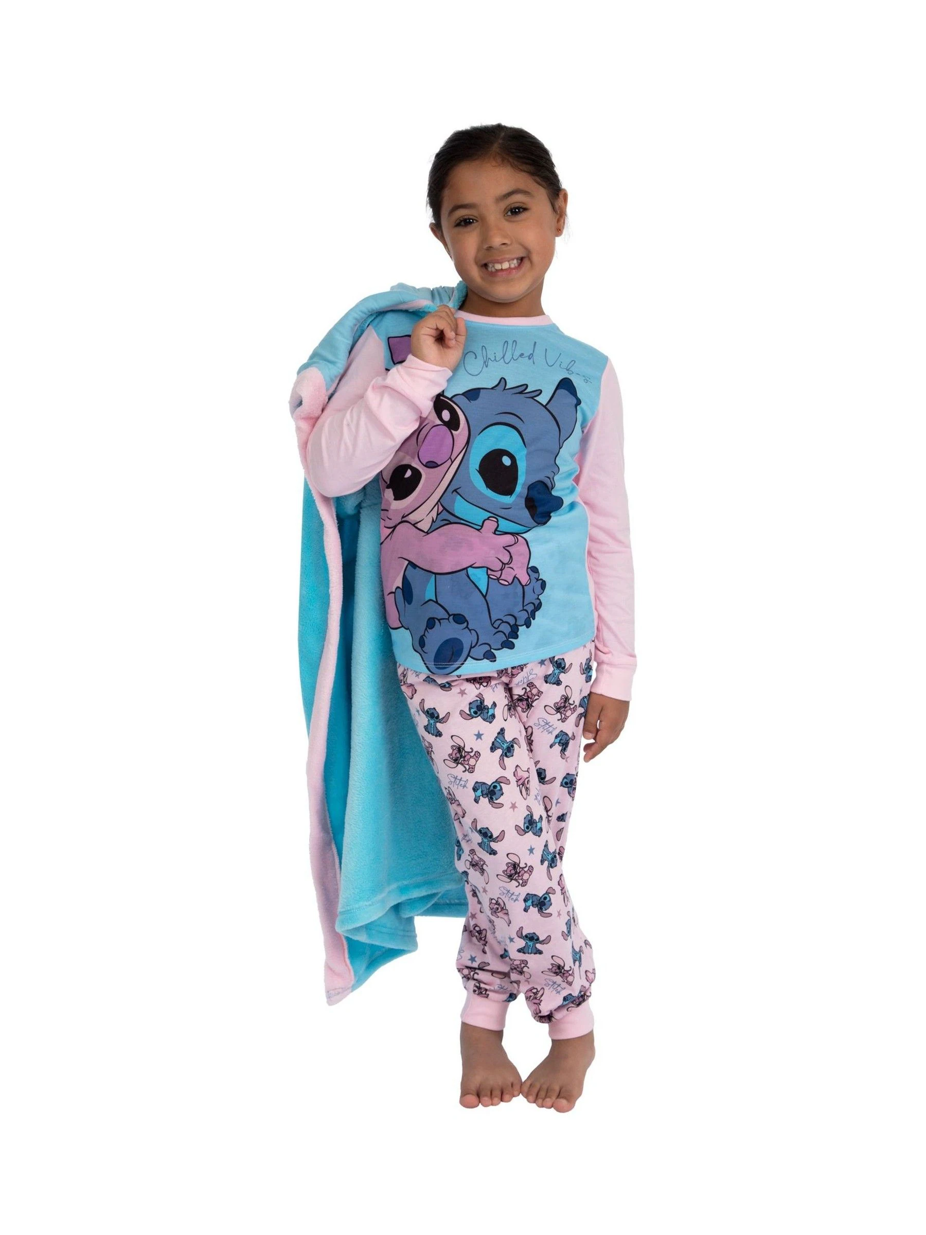 Character Disney Lilo And Stitch Dressing Gown And Pyjamas Set