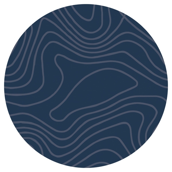 Faltstuhl Roadtrip Rocker - Navy-Topo