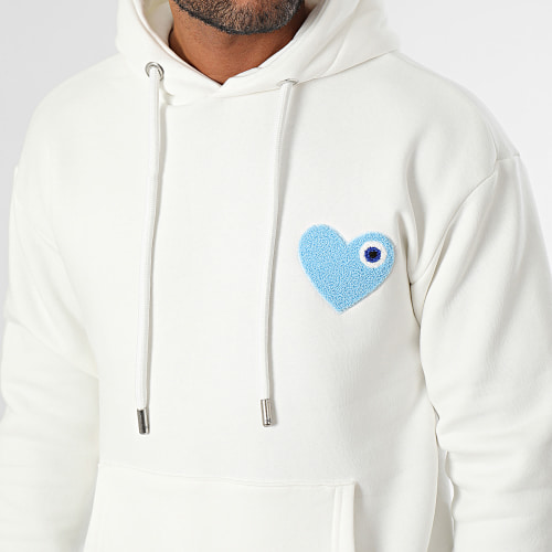 Sweat Capuche Blanc