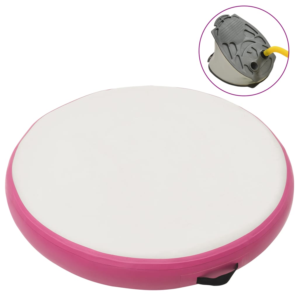 Esterilla Insuflável De Gimnasia Vidaxl Y Bomba 100x100x10 Cm
