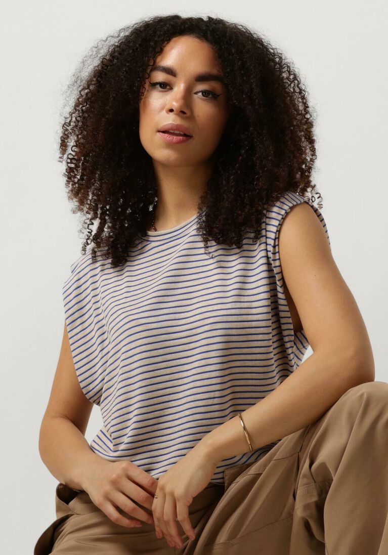 BY-BAR kobalt by-bar t-shirt diede small stripe top