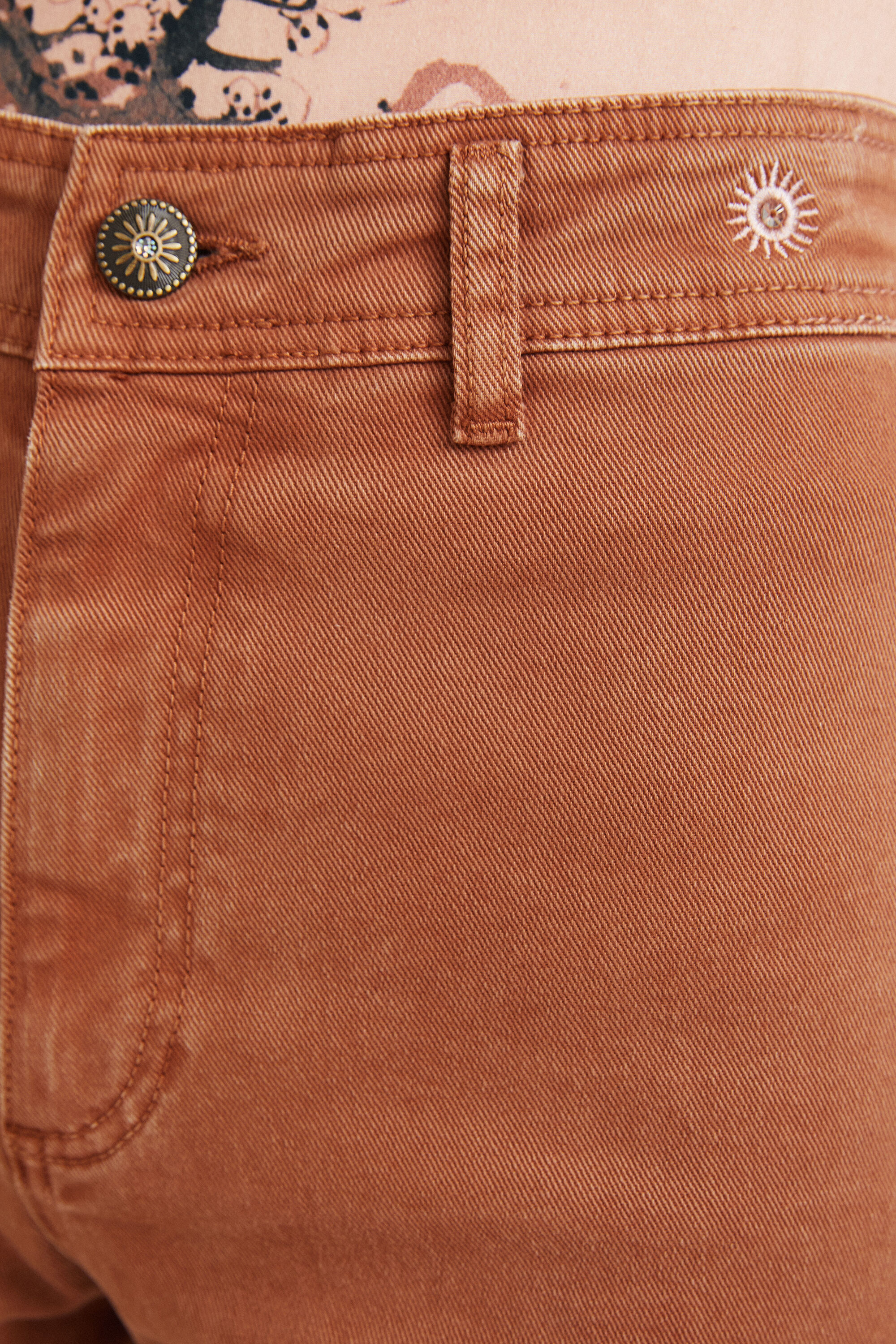 Pantalon wide leg straight
