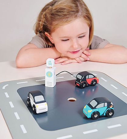 Tender Leaf Tr?leget?j - 3 Biler - Smart Cars