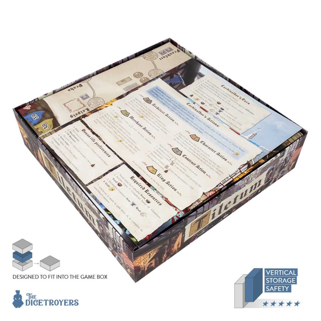 Rangement pour Boîte Dicetroyers - Tiletum