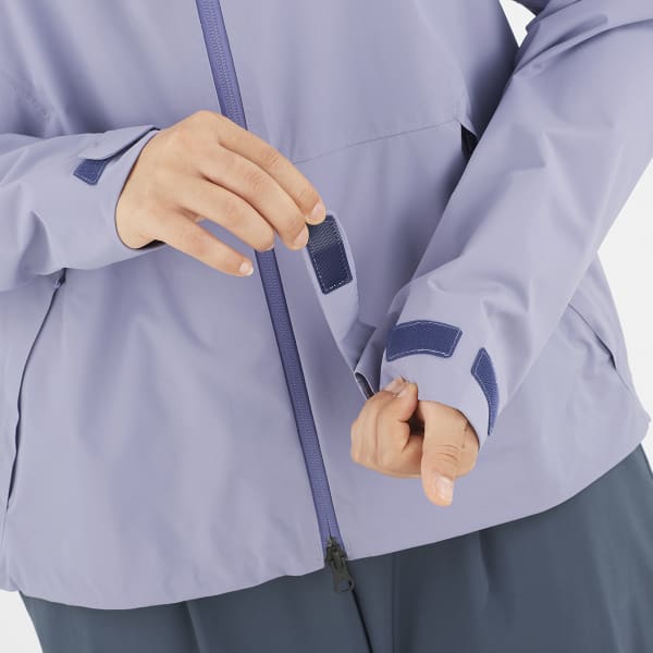 Veste randonnée SALOMON OUTERPATH 2.5L WP JKT W BLUE GRANITE