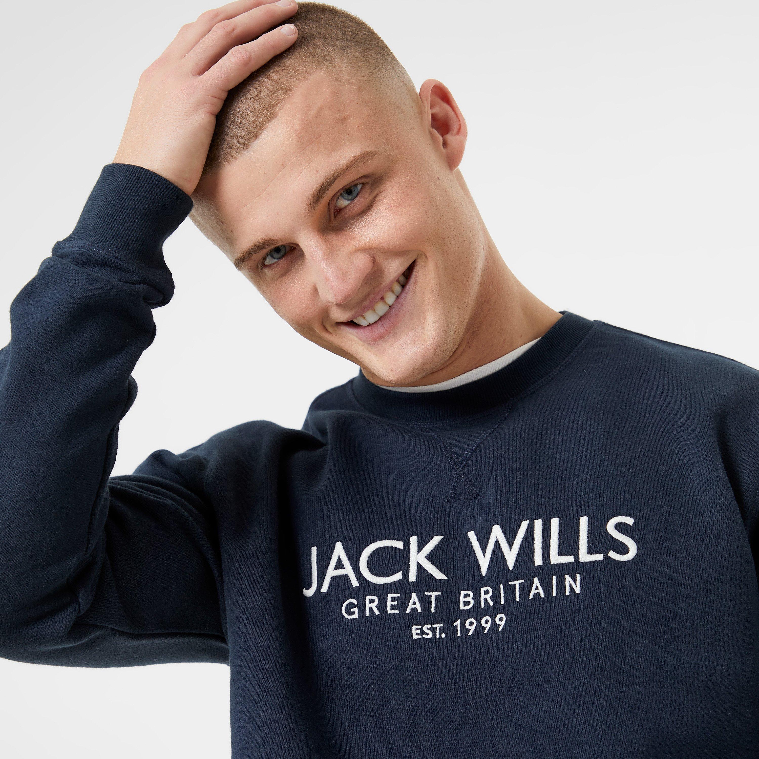Jack Wills JW Belvue Logo Sweatshirt