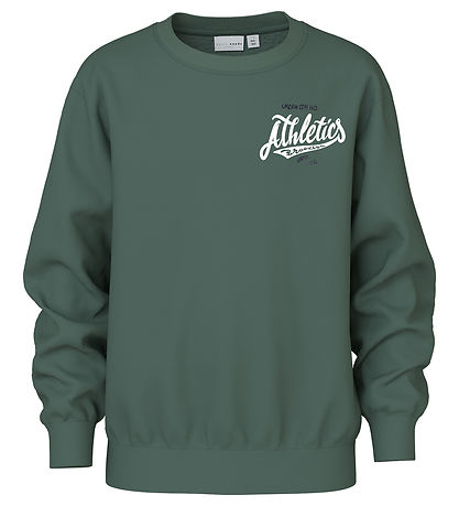 Name It Sweatshirt - NkmVildar - Dark Forest/Leichtathletik