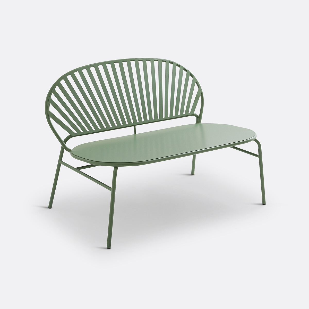 LA REDOUTE INTERIEURS<br>Banco de jardim, aço metal, Solale