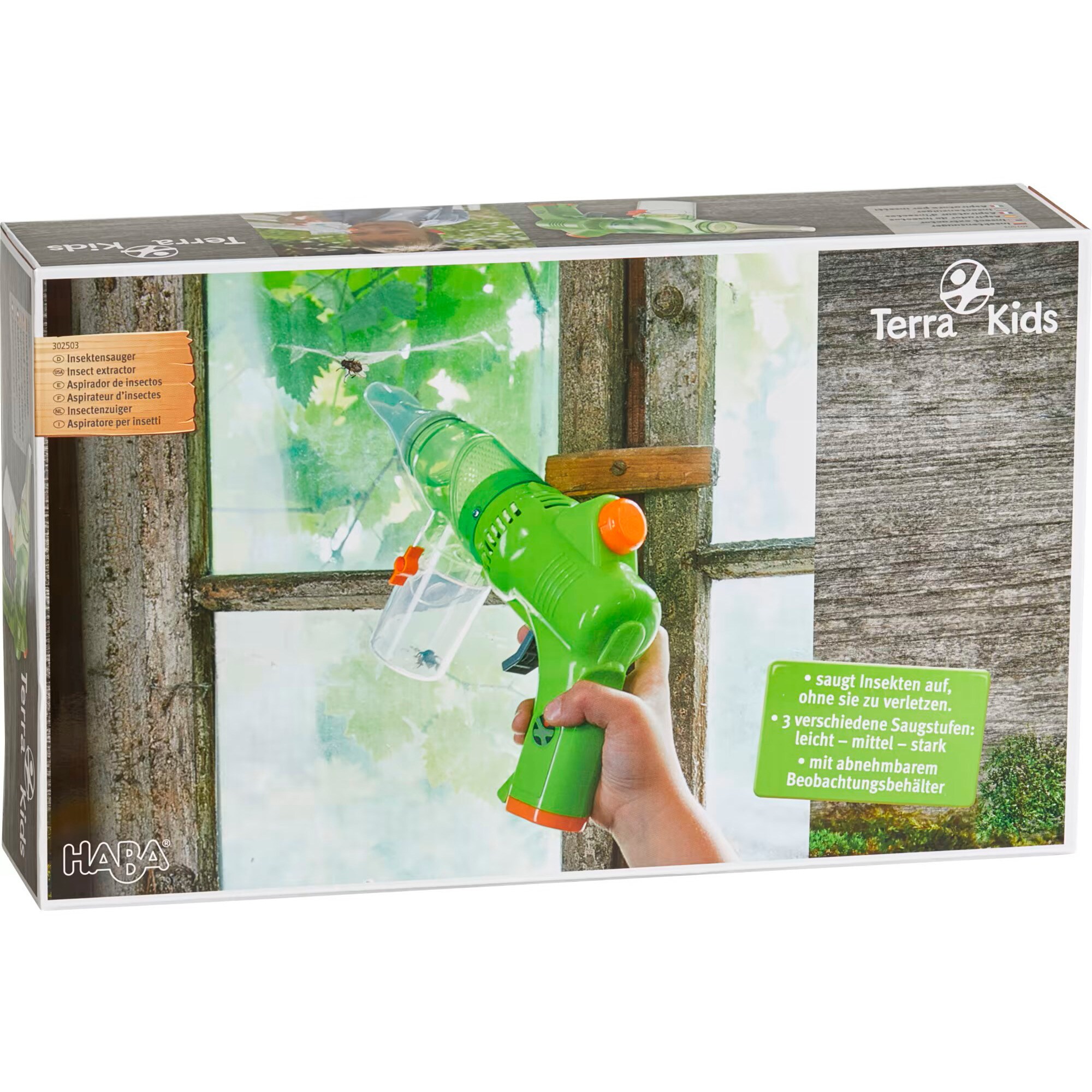 HABA Experimentierkasten Terra Kids Insektensauger