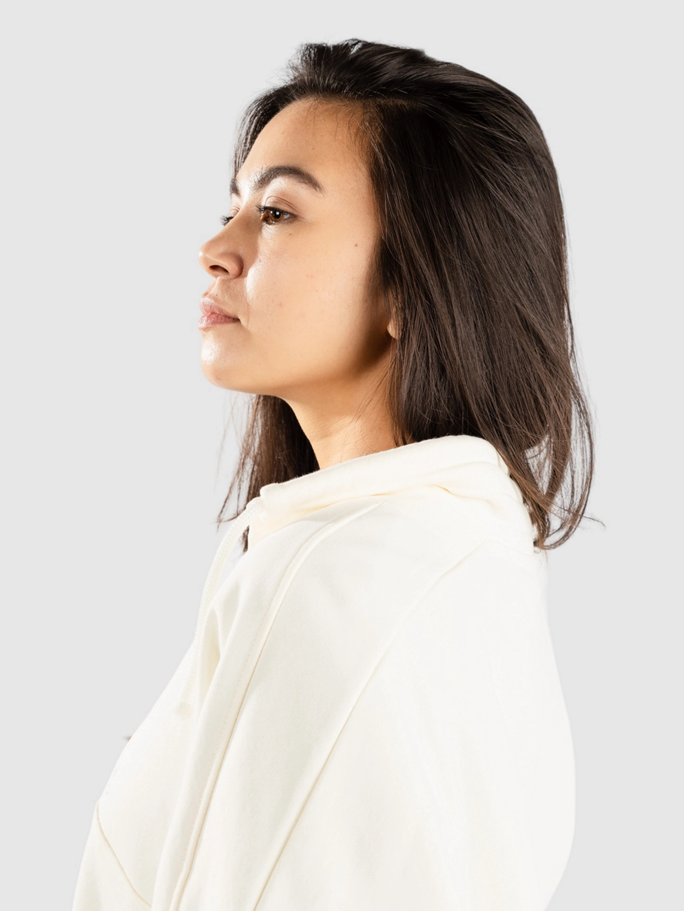 Volcom Reetrostone Zip Hoodie star white