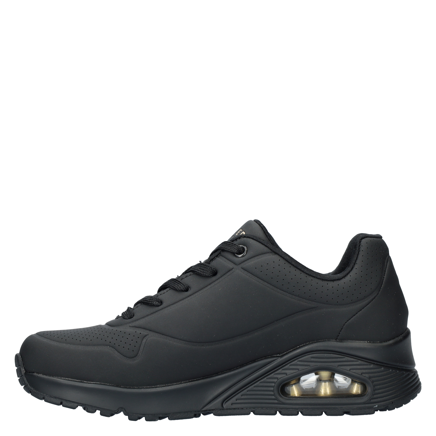 Street Uno dames sneaker Skechers Zwart
