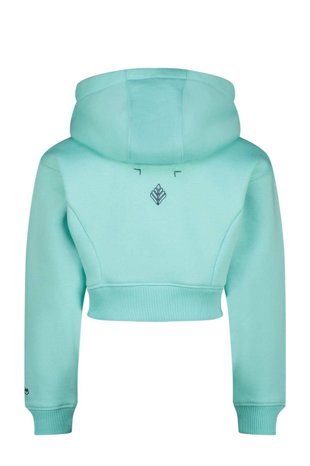Vingino hoodie Nimmie met backprint licht turquoise