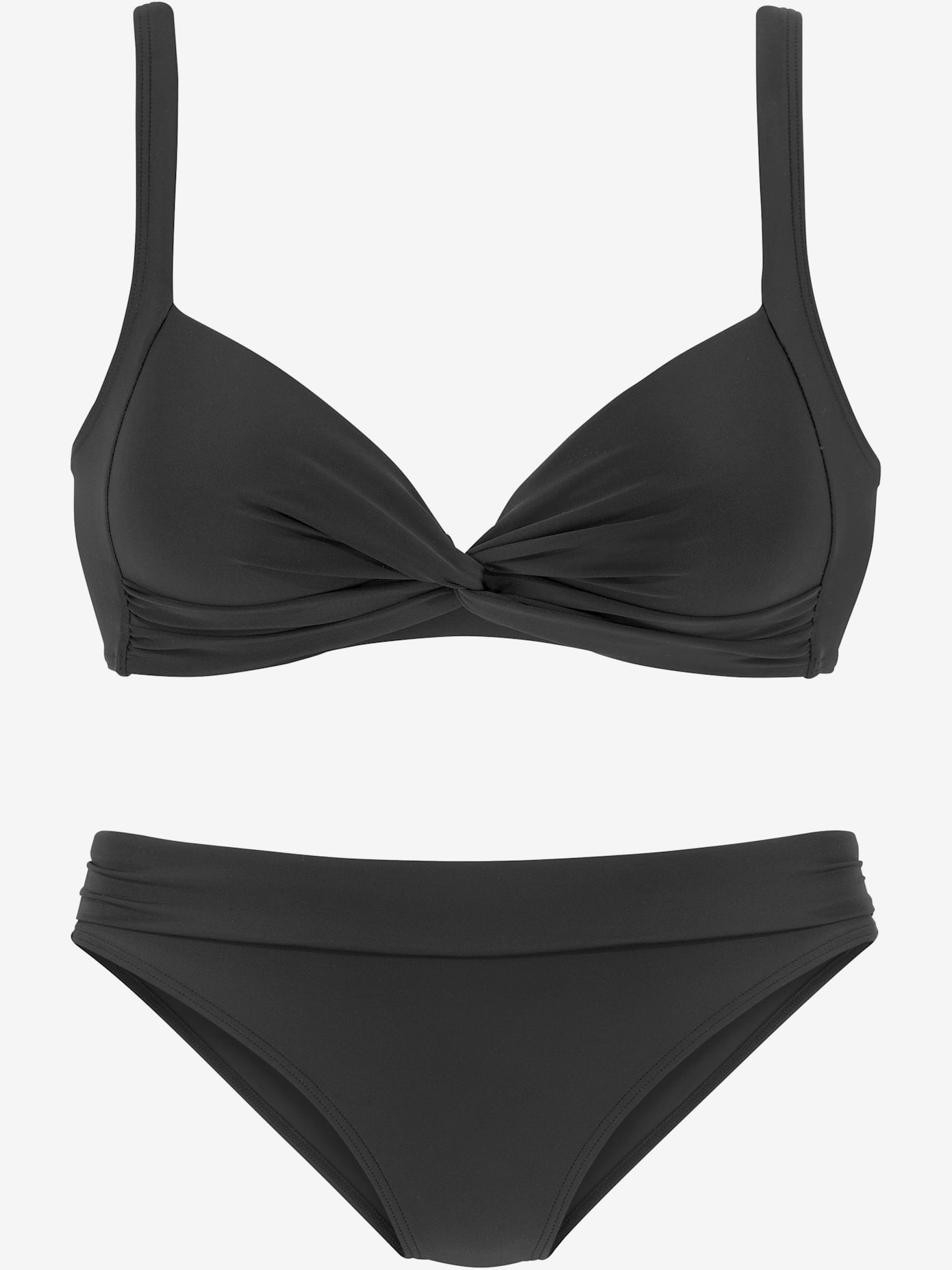 Bikini triangle effet noué tendance