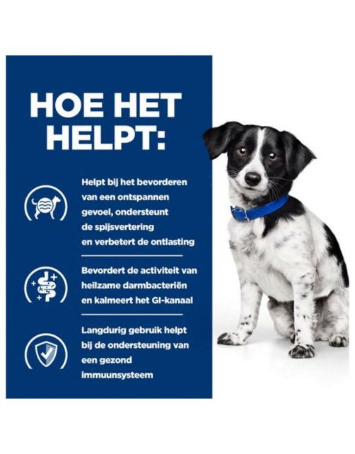 Hill's Prescription Diet I\/D Digestive Care Mini Stress Stoofpotje  Blik - Hondenvoer - Kip Groente 156 g