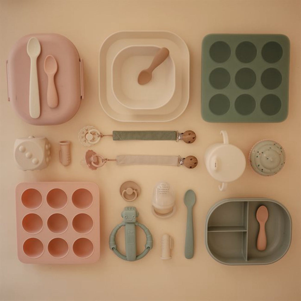 Køb Mushie Blush ​​Baby Food Freezer Tray