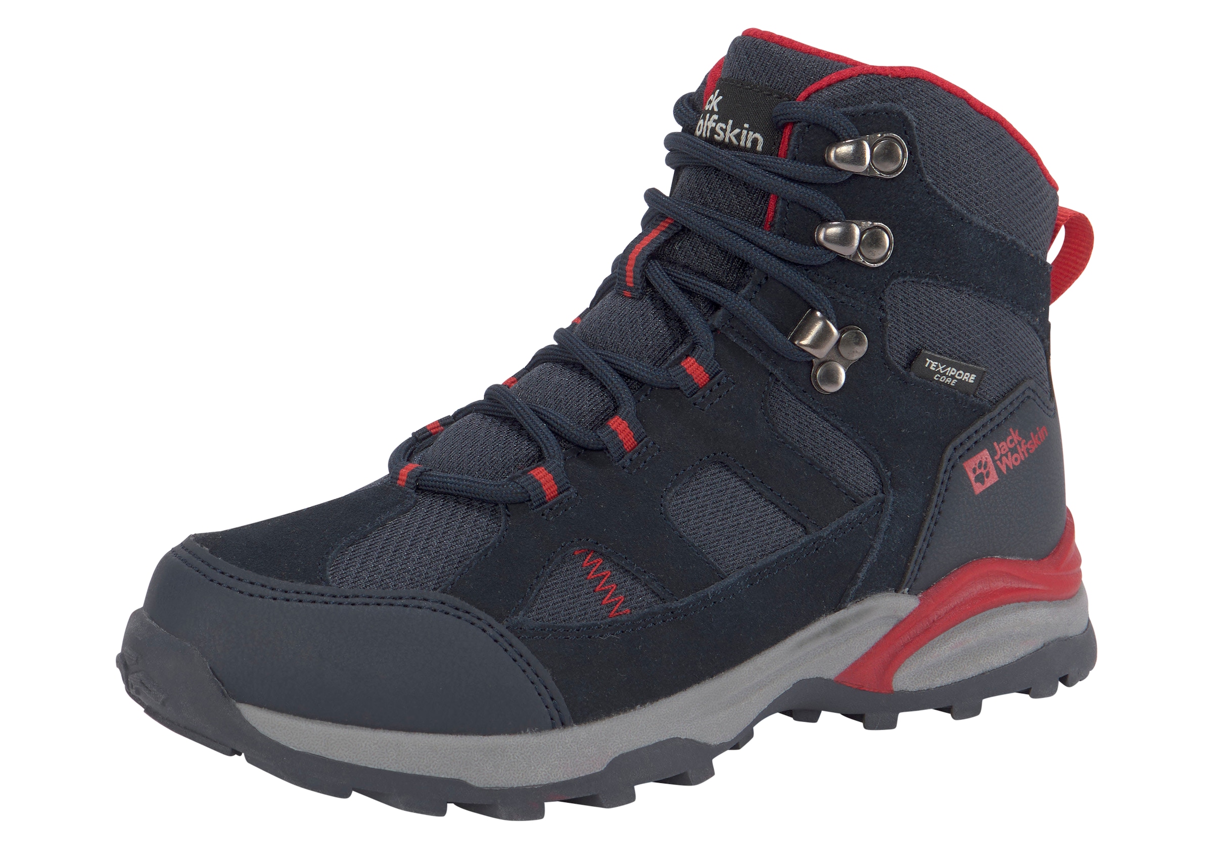 Jack Wolfskin Wanderschuh »TRAIL HIKER TEXAPORE MID K«  wasserdicht, Trekkingschuh