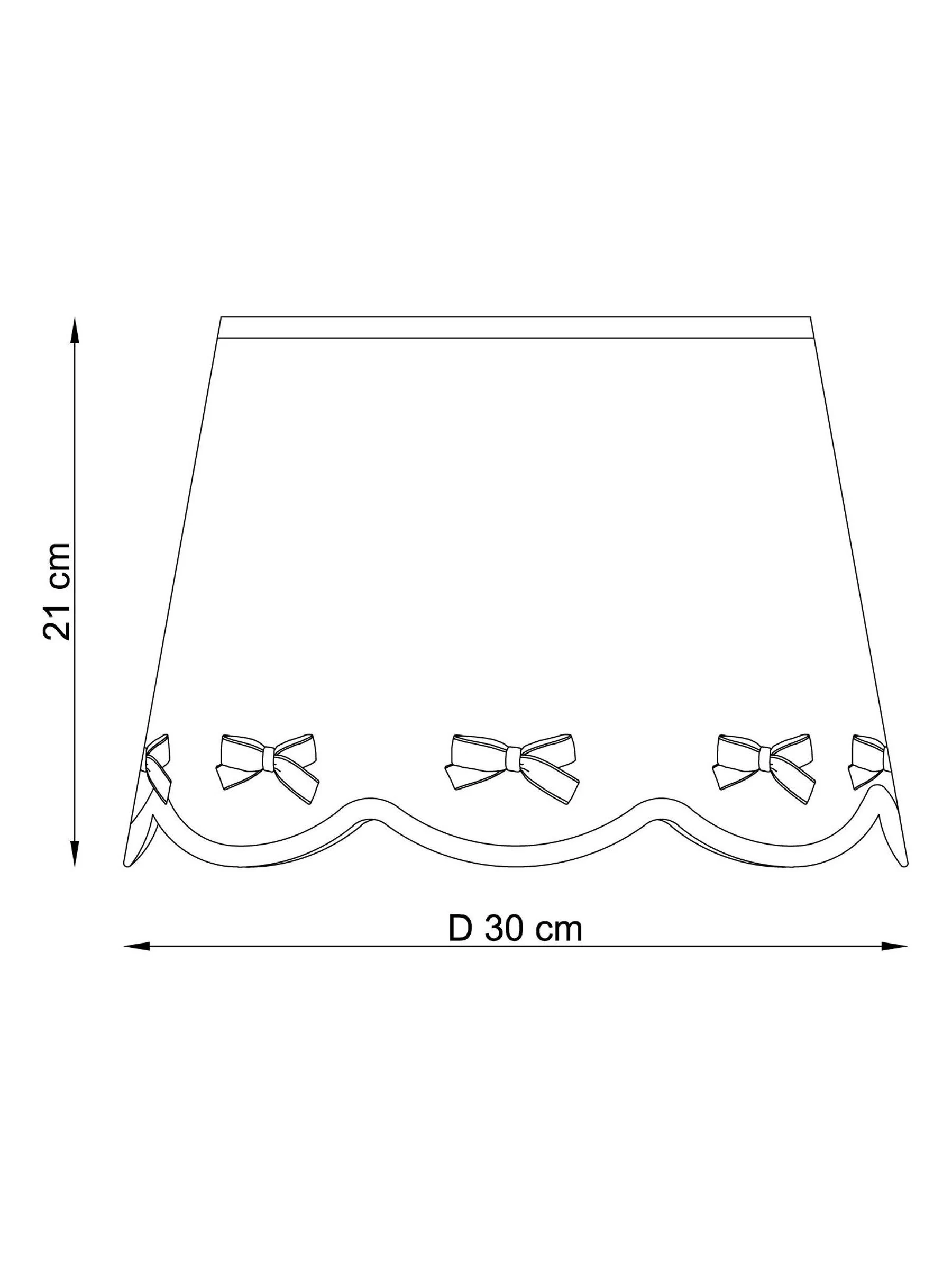 Bow Easy Fit Pendant Lamp Shade