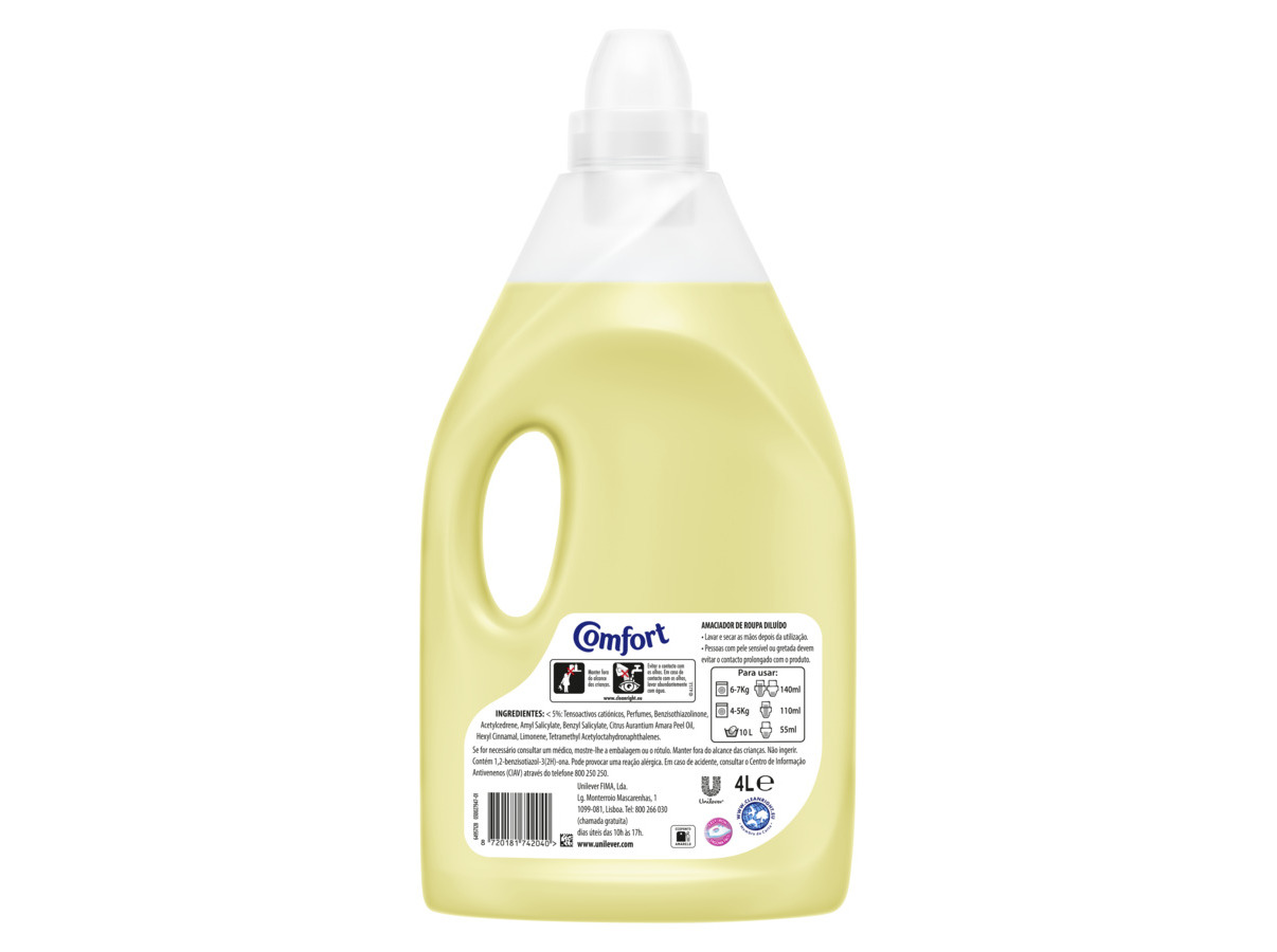 AMACIADOR COMFORT ROUPA SUNFRESH 4L