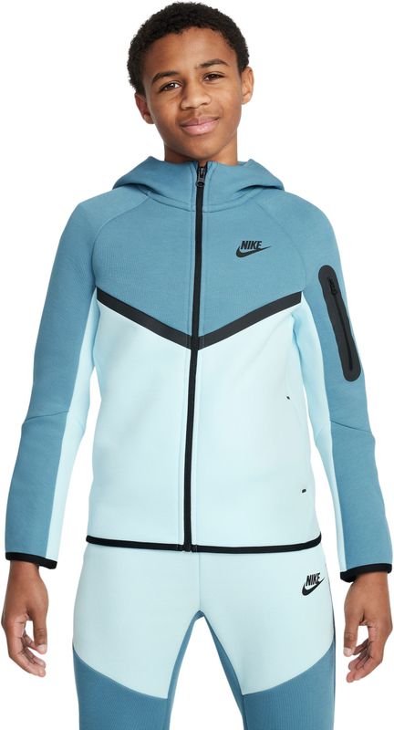 Nike - Tech Fleece - Vest - Lichtblauw - Voor Kinderen