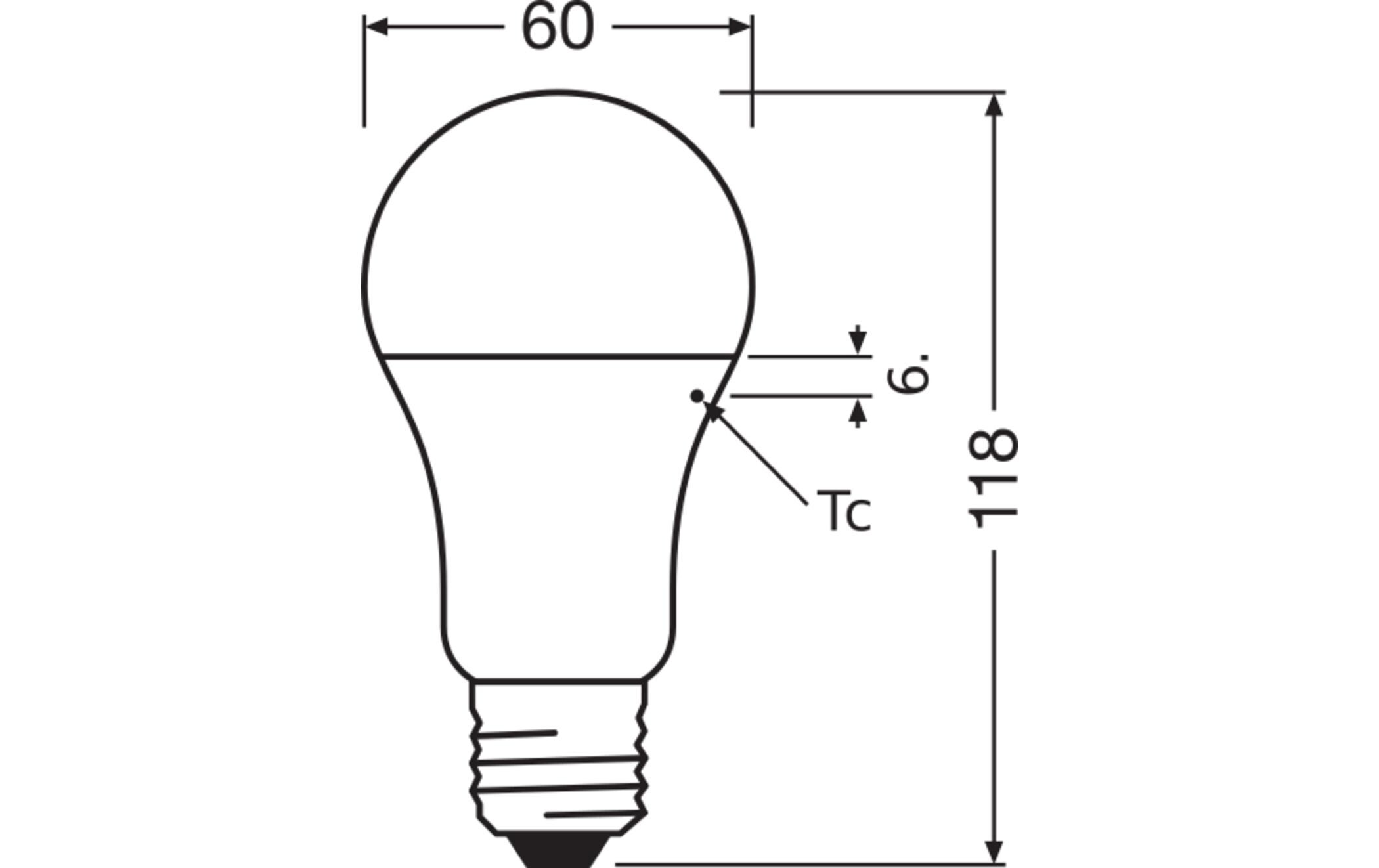 LED PCR LAMPS WITH CLASSIC A 14W, E27, WarmweissLED Lampen, klassische A Kolbenform aus recyceltem Plastik