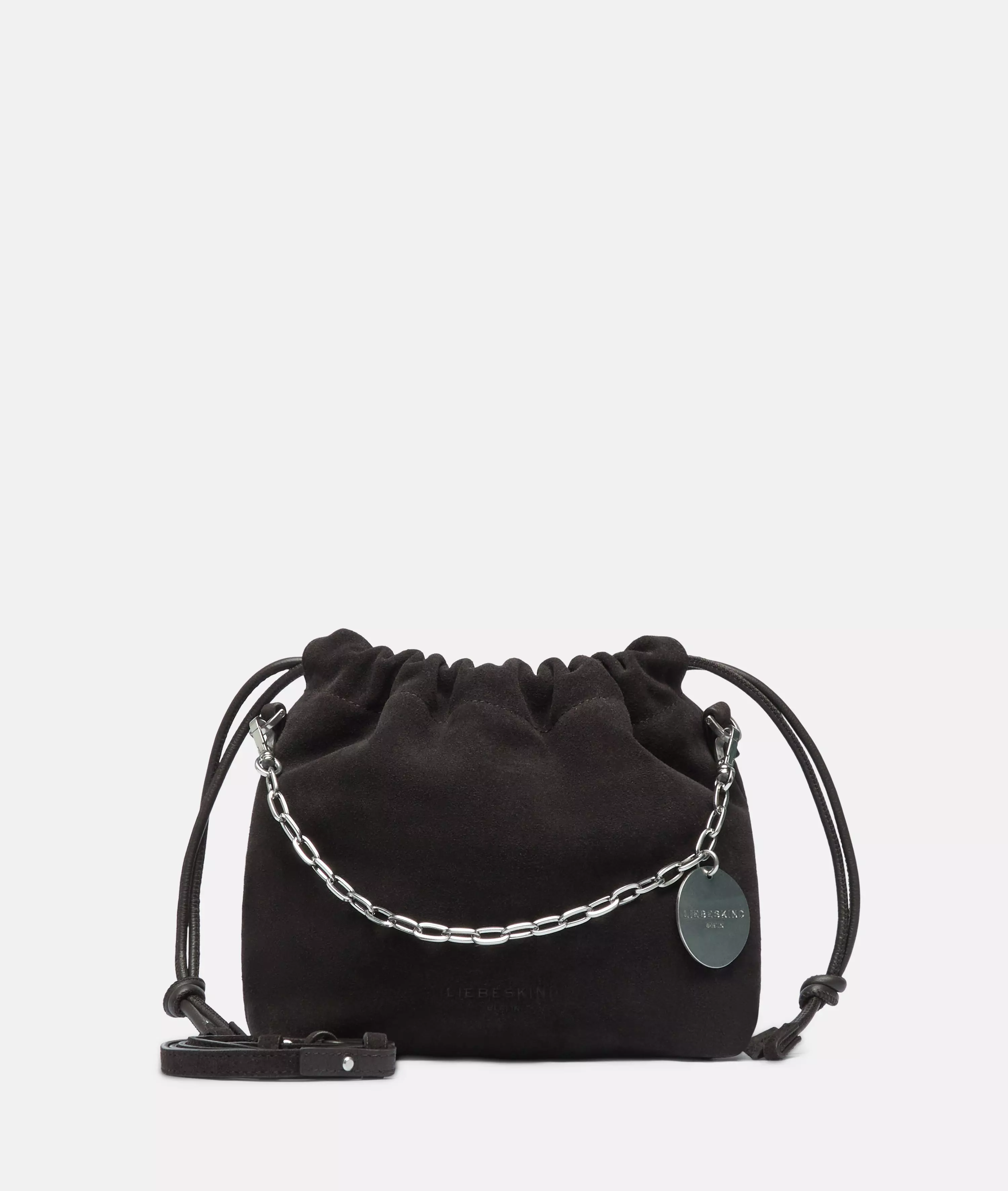 Lya II Hobo S Handy pouch bag made from soft suede