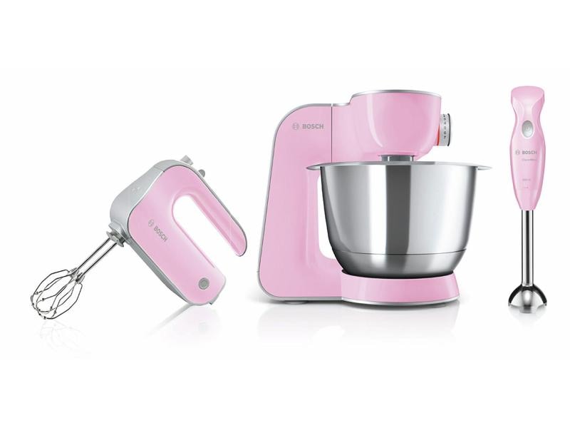 Bosch Handmixer MFQ4030K Pink/Grau Handrührer