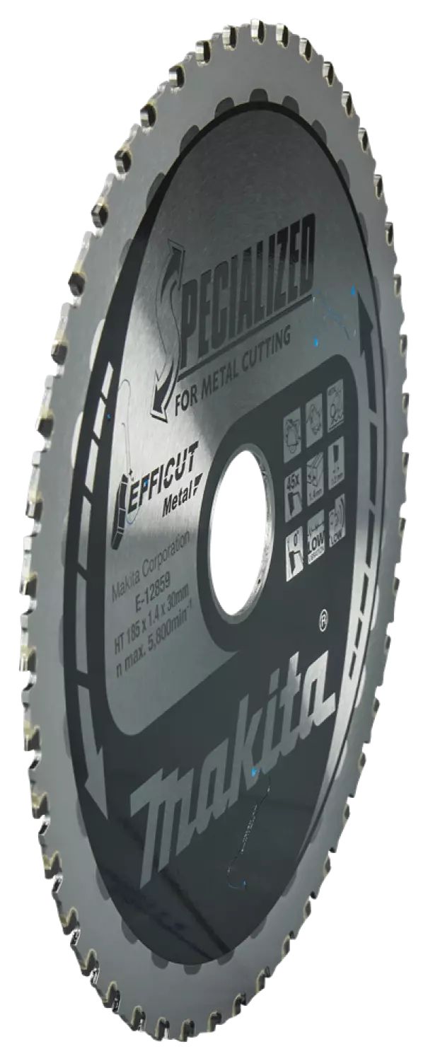 Makita E-12859 Efficut Cirkelzaagblad Staal - 185x30x1,4mm 45T